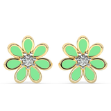 9K Gold Belle Earrings