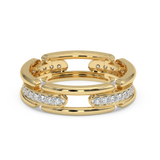 9K Gold Lily Ring