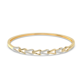 9K Gold Tiffany Bangle