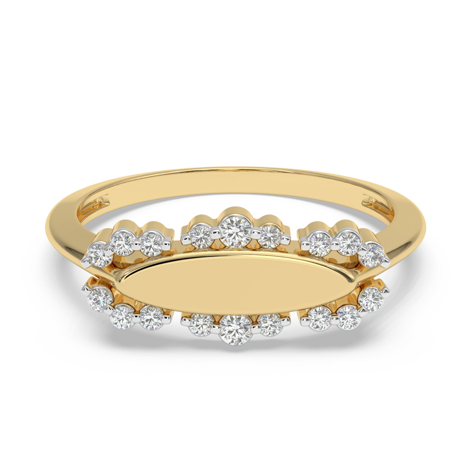 9K Gold Dahlia Ring