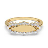 9K Gold Dahlia Ring