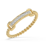 9K Gold Jasmine Ring