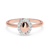 9K Gold Iris Ring