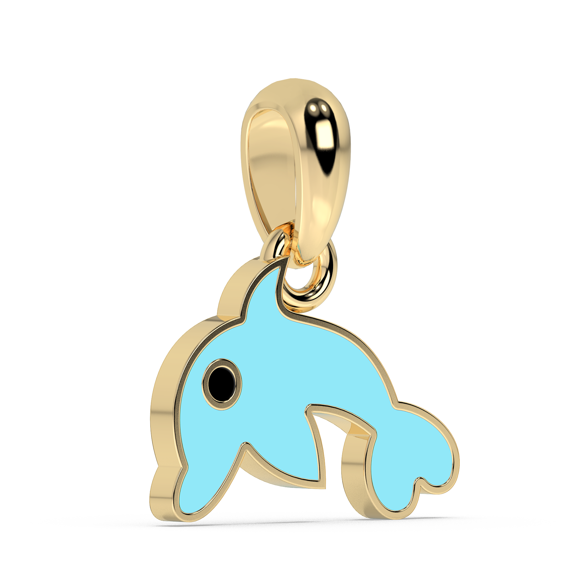 9K Gold Charity Pendant