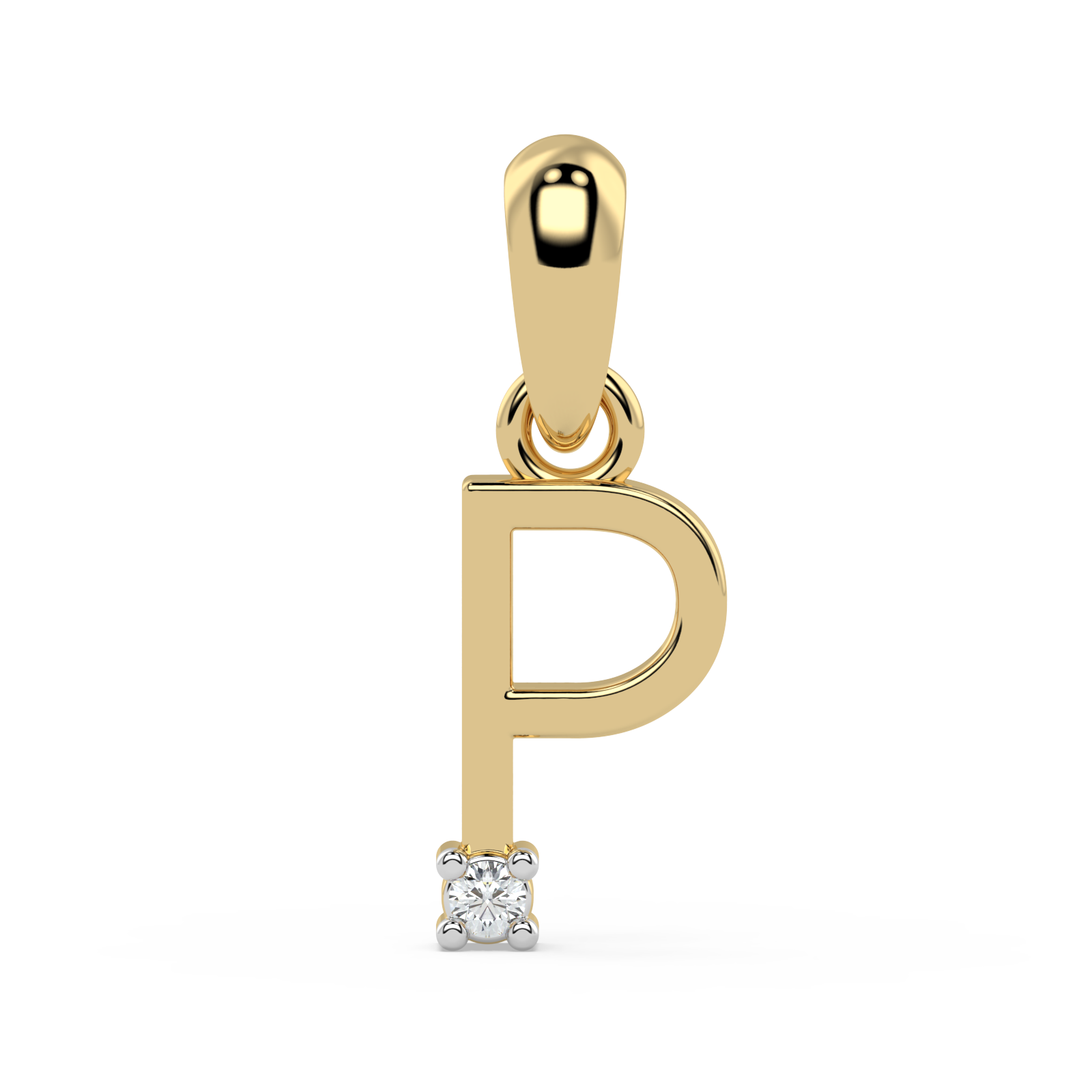 9K Gold Fontaine Pendant
