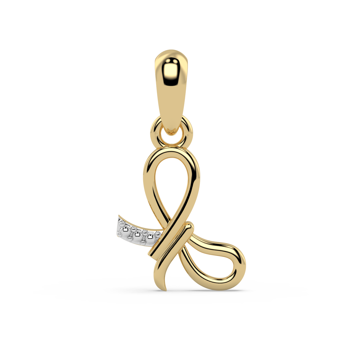9K Gold Pomeline Pendant