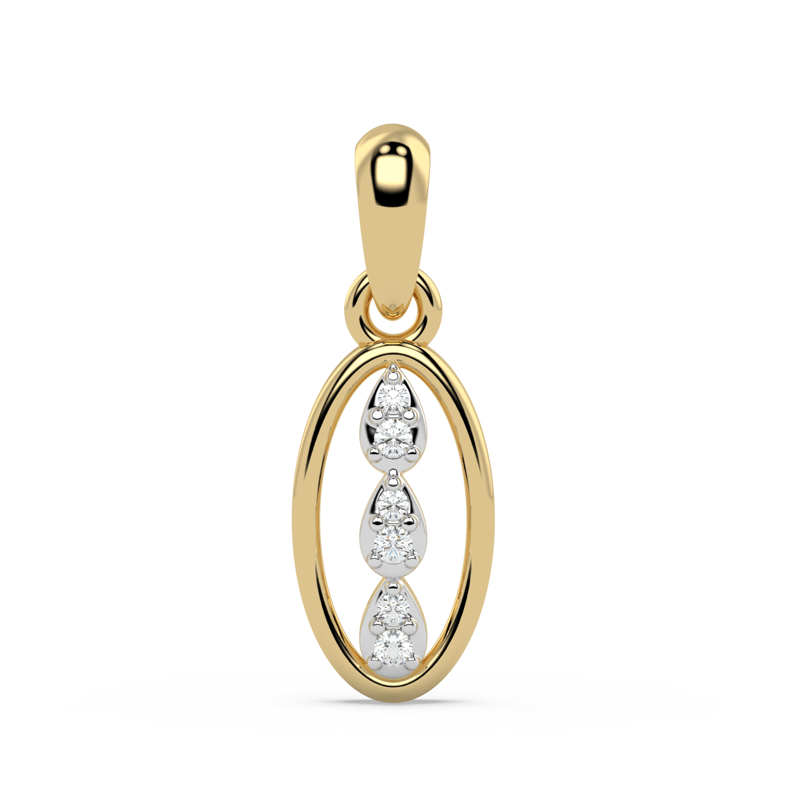 9K Gold Opal Pendant