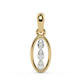 9K Gold Opal Pendant