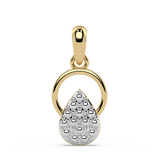 9K Gold Gemma Pendant