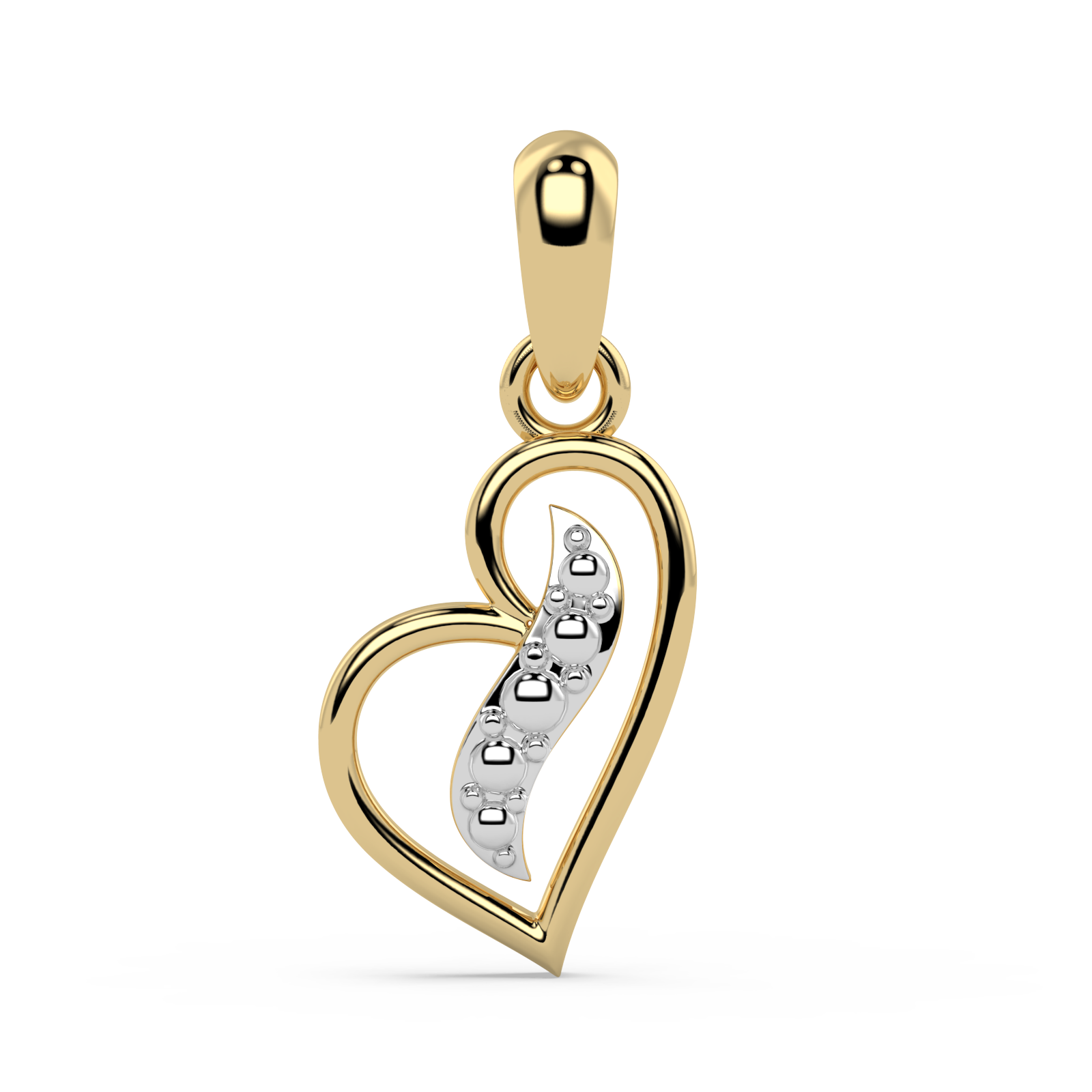 9K Gold Beryl Pendant