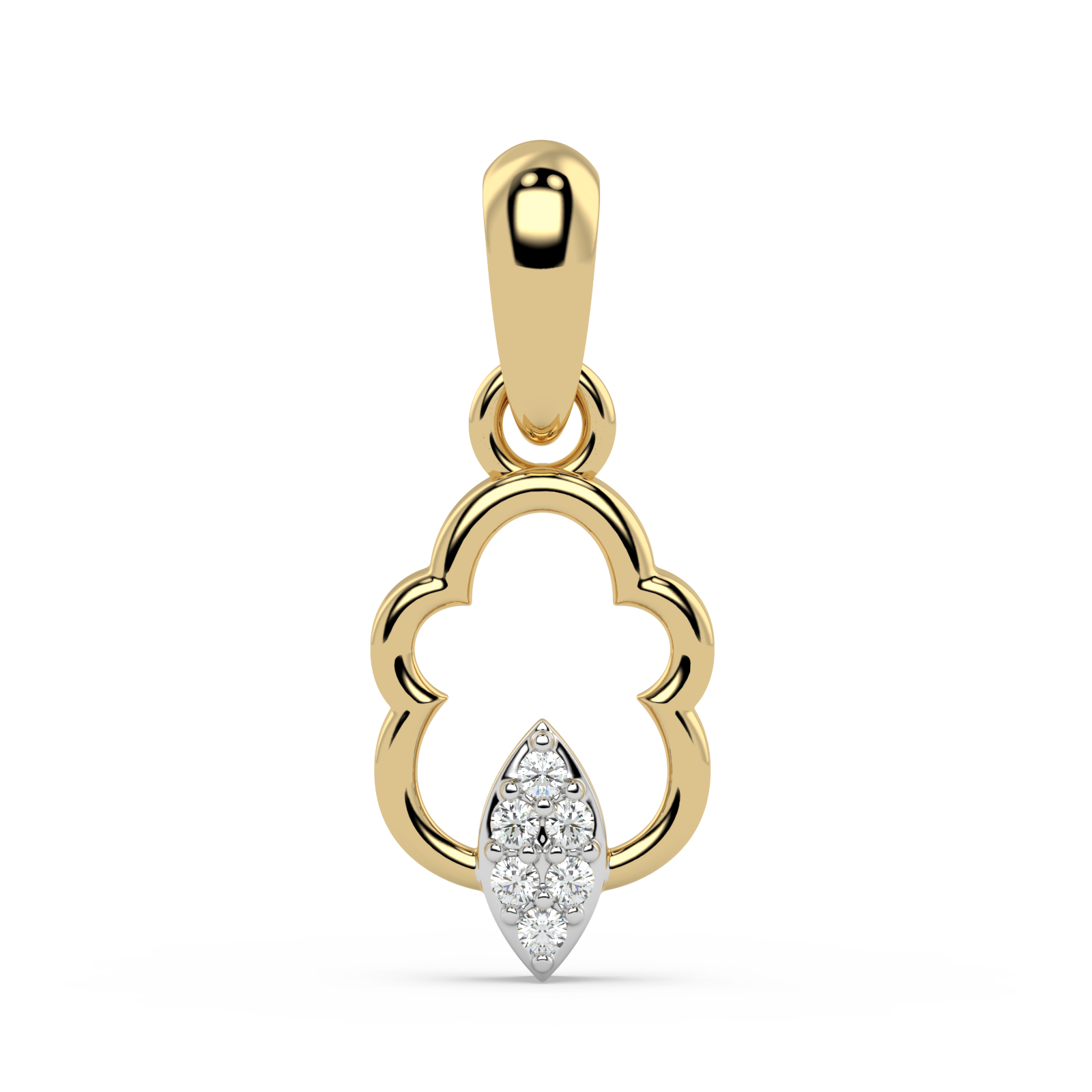 9K Gold Estelle Pendant