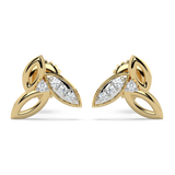 9K Gold Willow Earrings