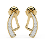 9K Gold Nova Earrings