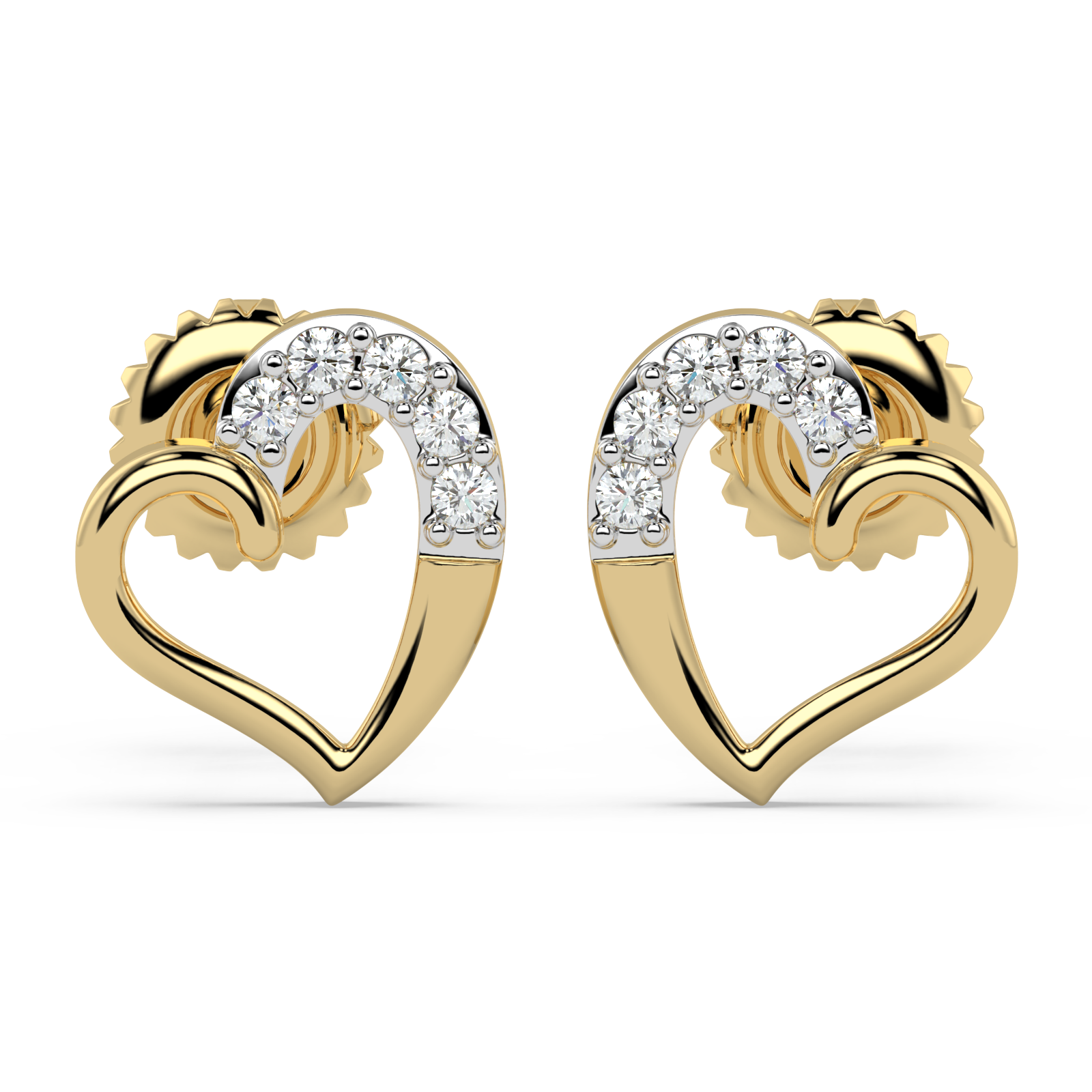 9K Gold Luna Earrings