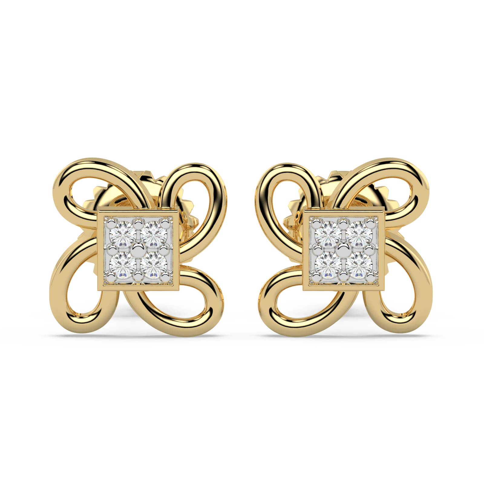 9K Gold Renata Earrings