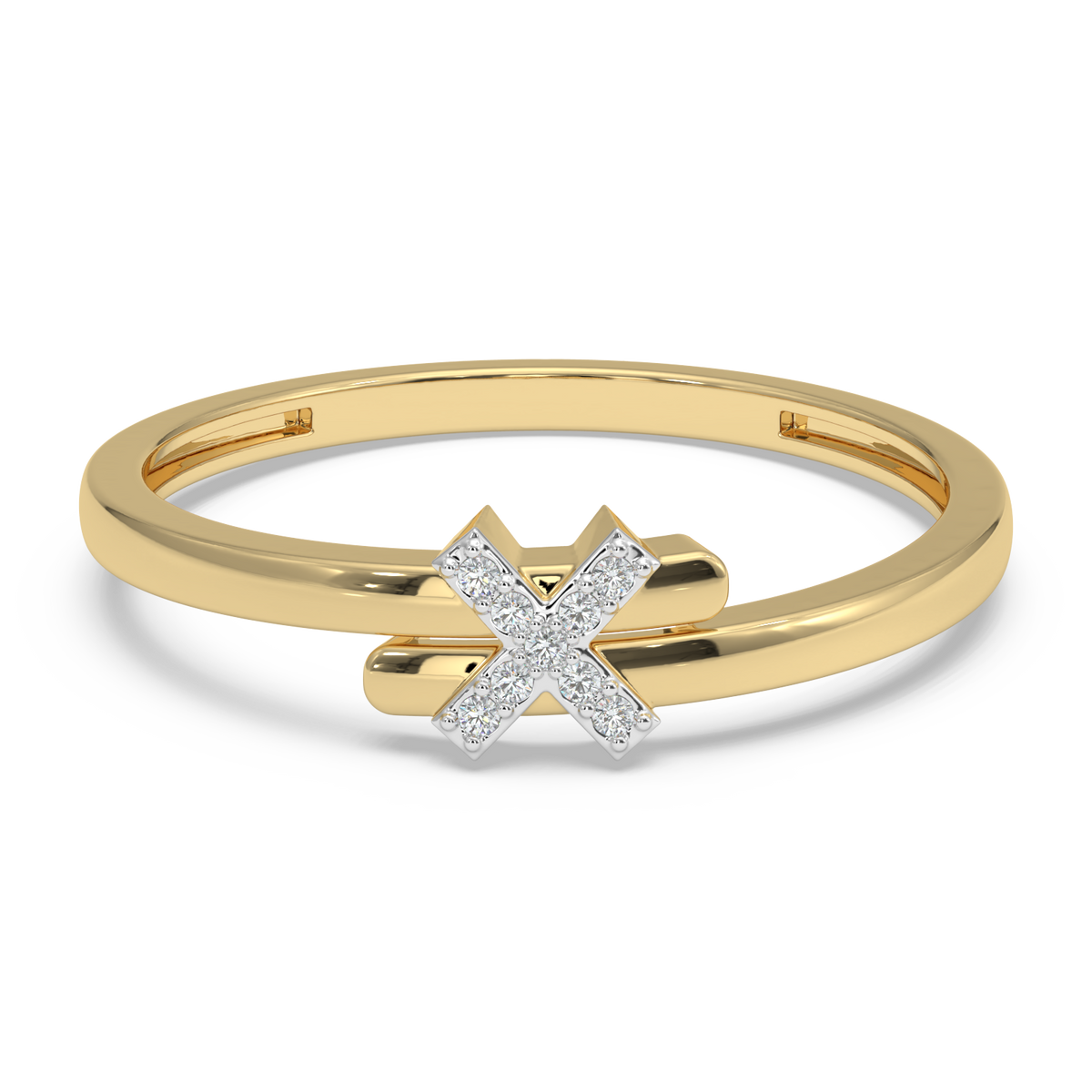9K Gold Anvi Ring