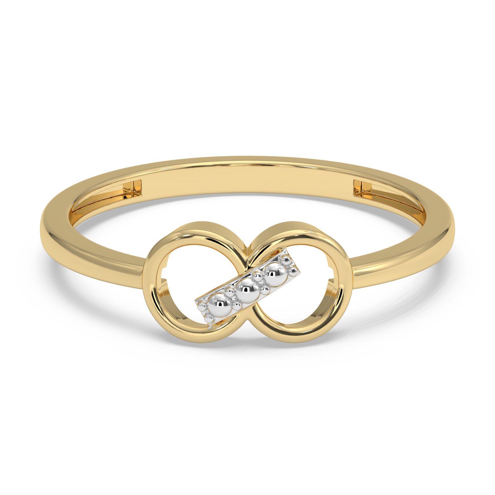 9K Gold Naina Ring