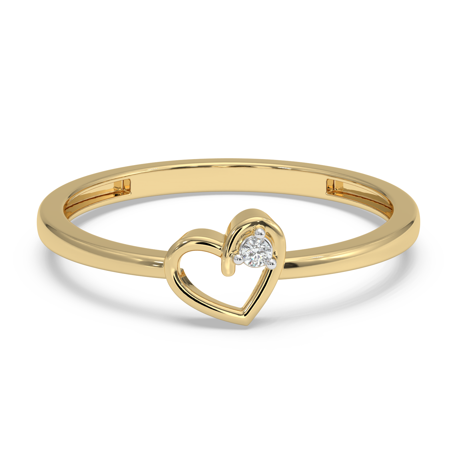 9K Gold Aaradhya Ring