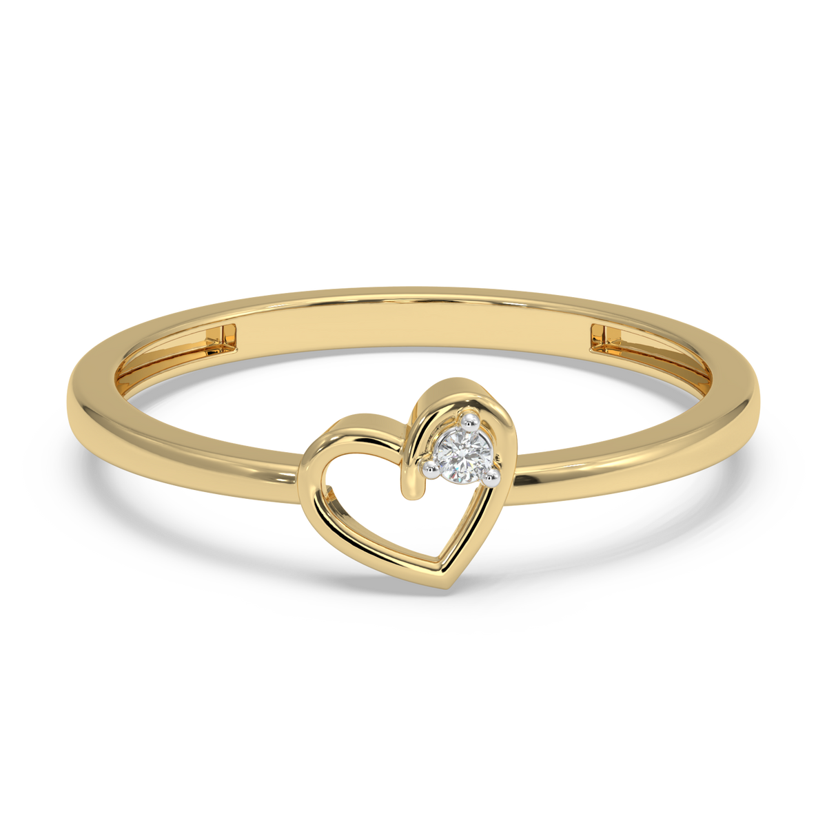 9K Gold Aaradhya Ring