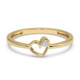 9K Gold Aaradhya Ring
