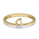 9K Gold Vega Ring