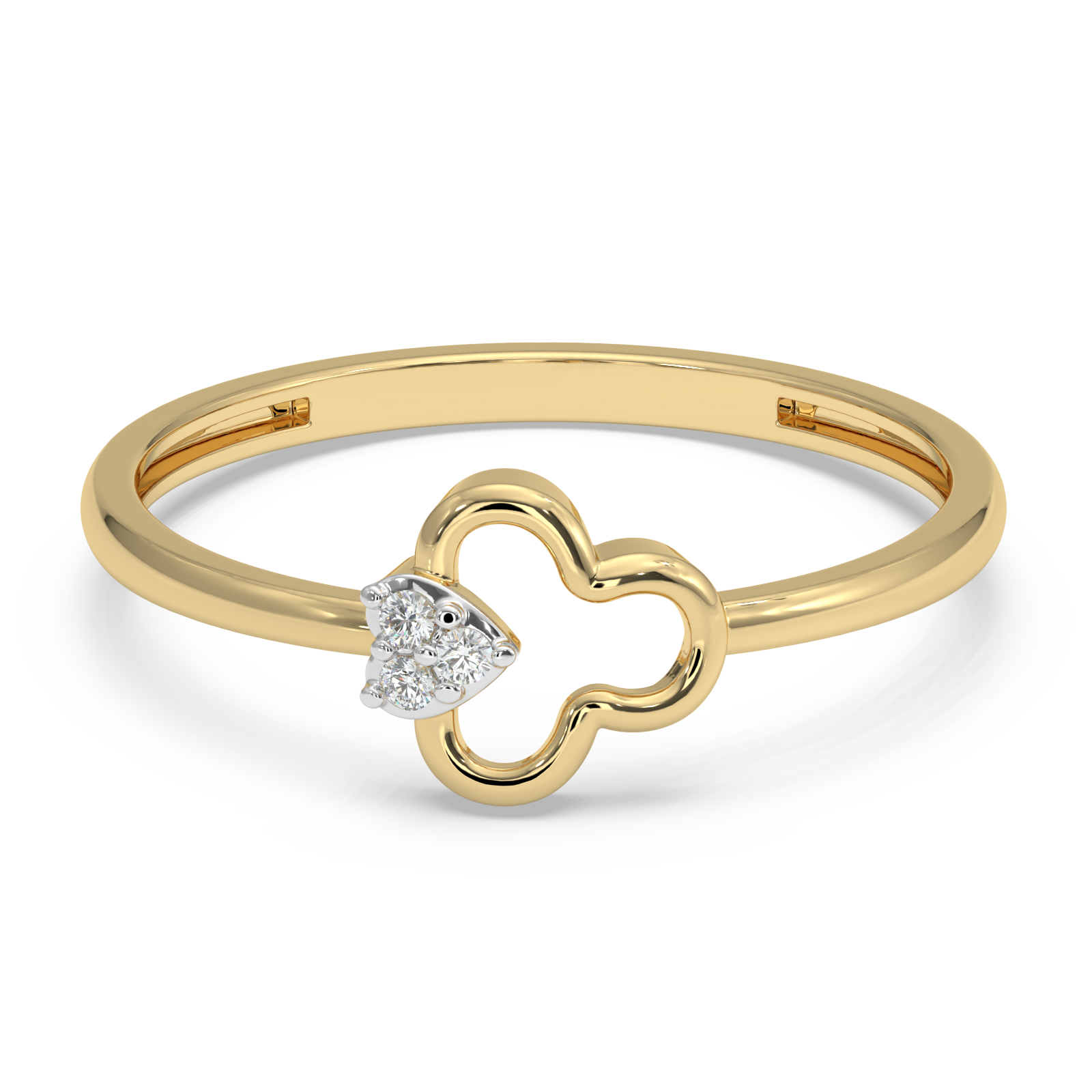 9K Gold Constance Ring