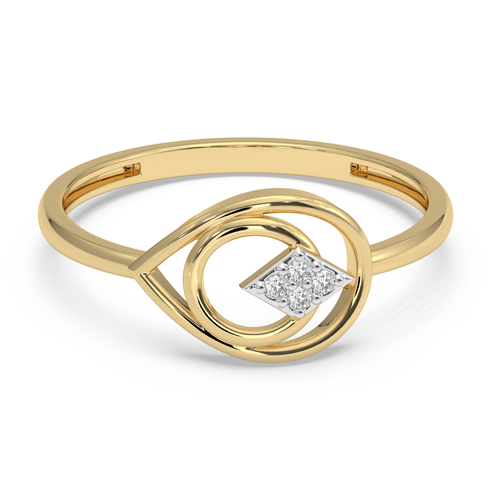 9K Gold Eleanor Ring