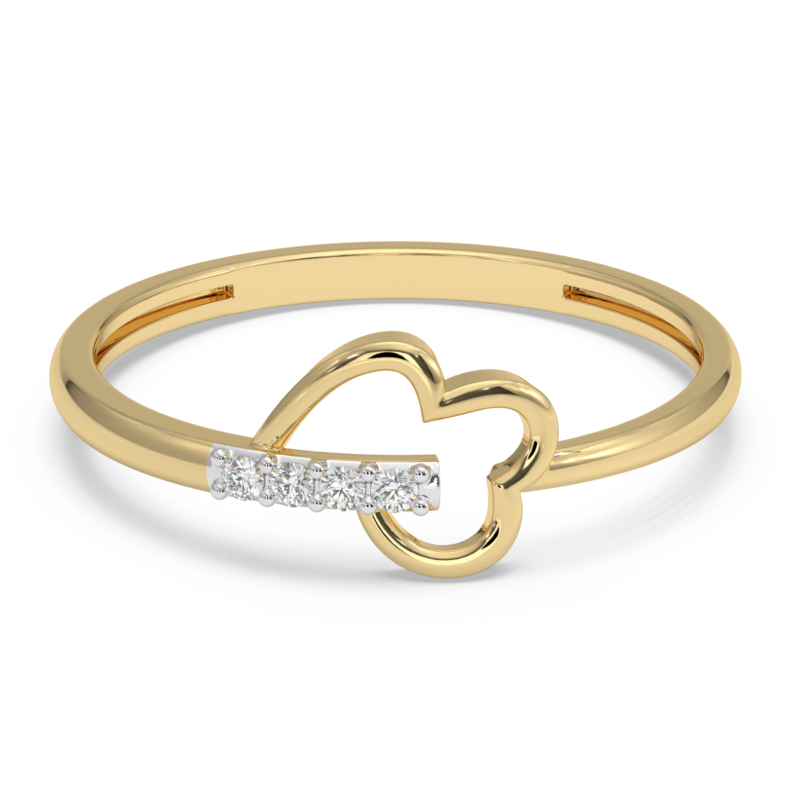 9K Gold Florence Ring