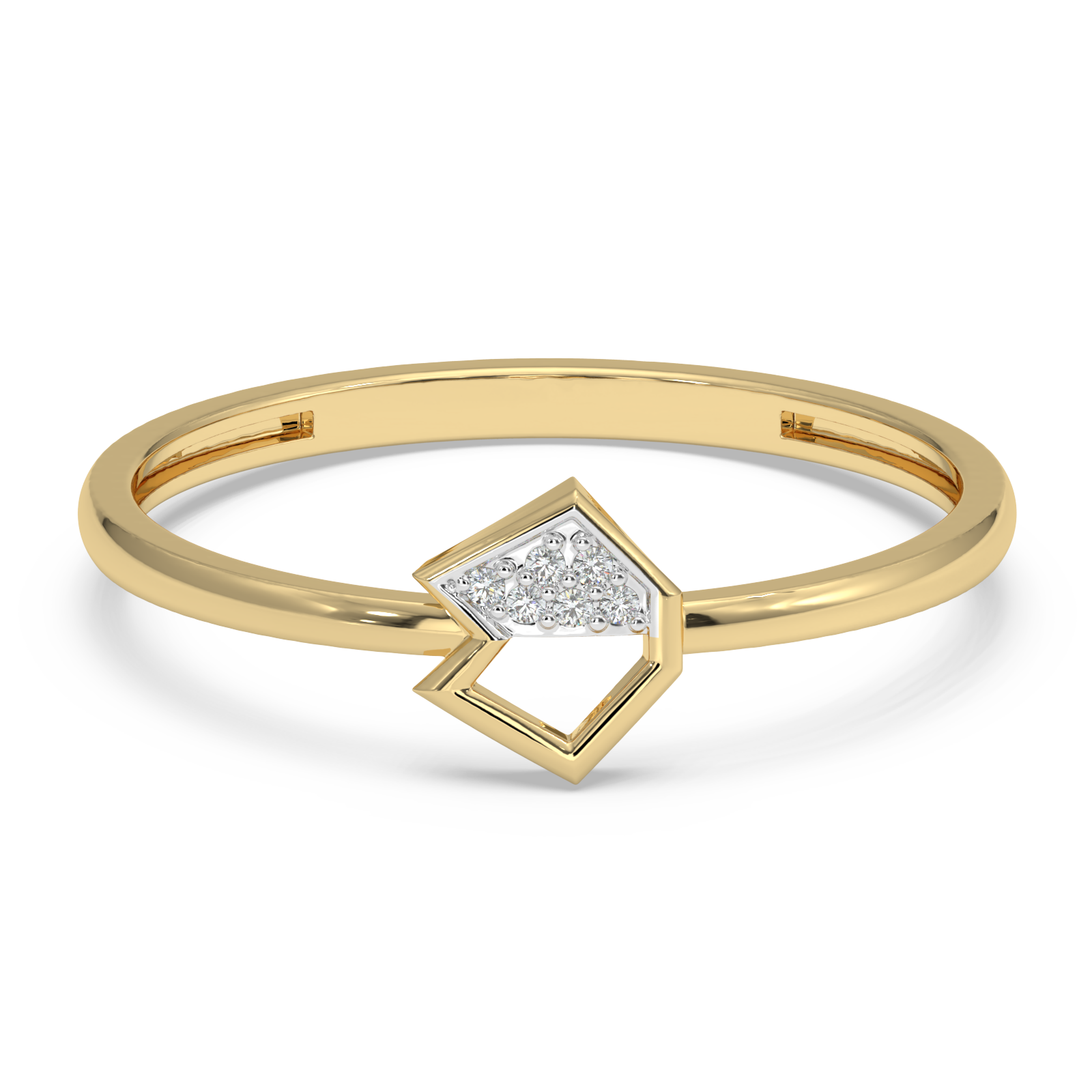 9K Gold Brigitte Ring