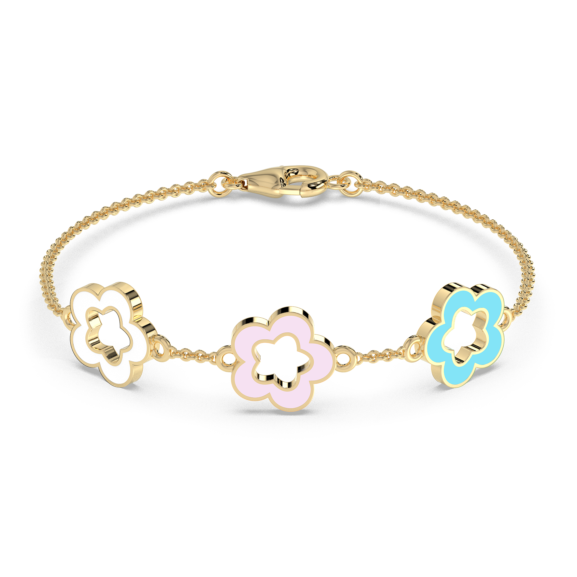 9K Gold Jade Bracelet