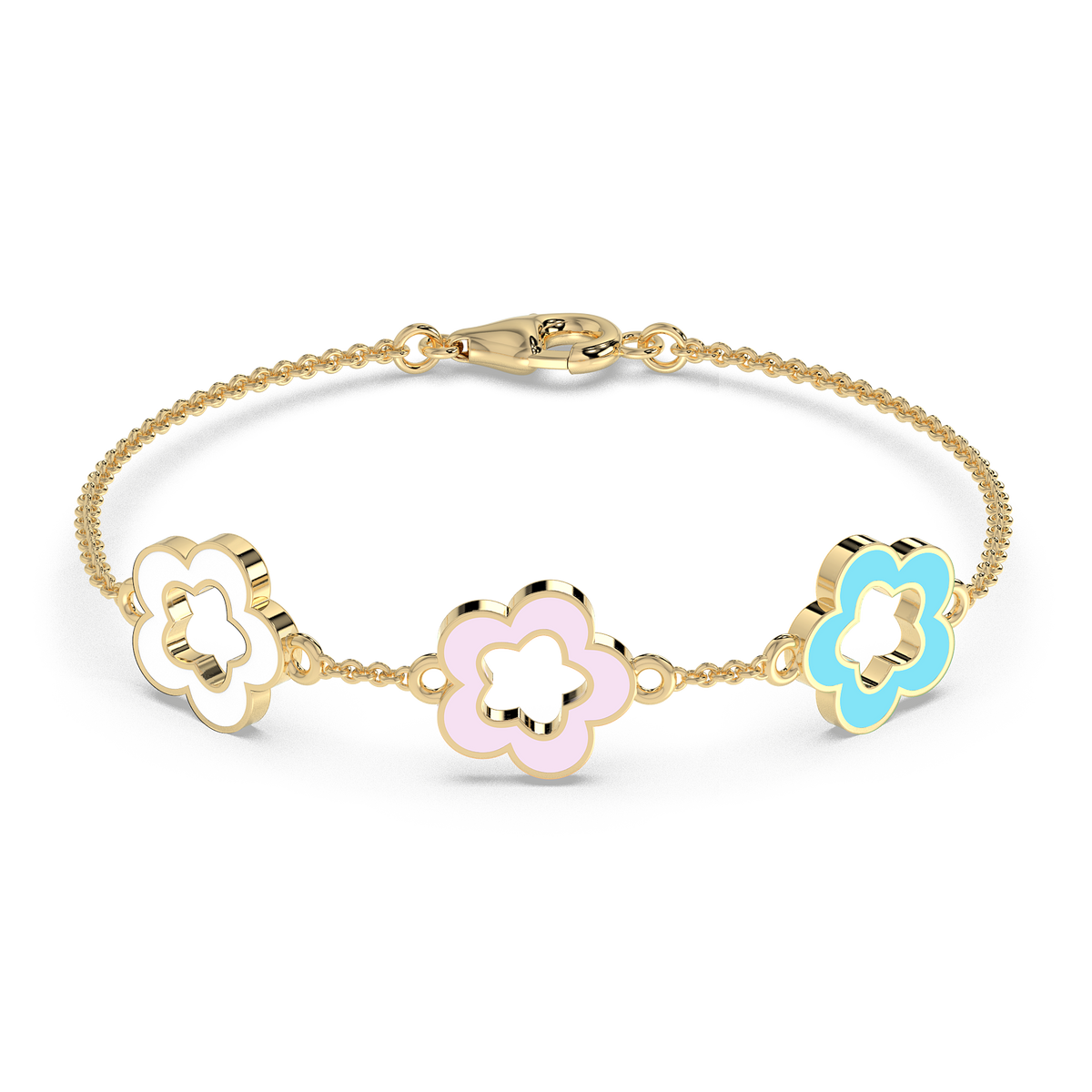 9K Gold Jade Bracelet