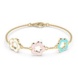 9K Gold Jade Bracelet