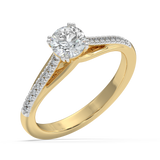 9K Gold Cassiopeia Ring