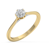 9K Gold Augustina Ring