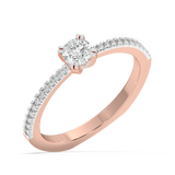 9K Gold Cordelia Ring