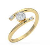 9K Gold Delphine Ring