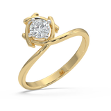 9K Gold Adele Ring