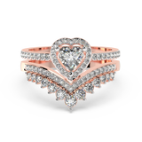 9K Gold Heather Ring