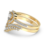 9K Gold Heather Ring