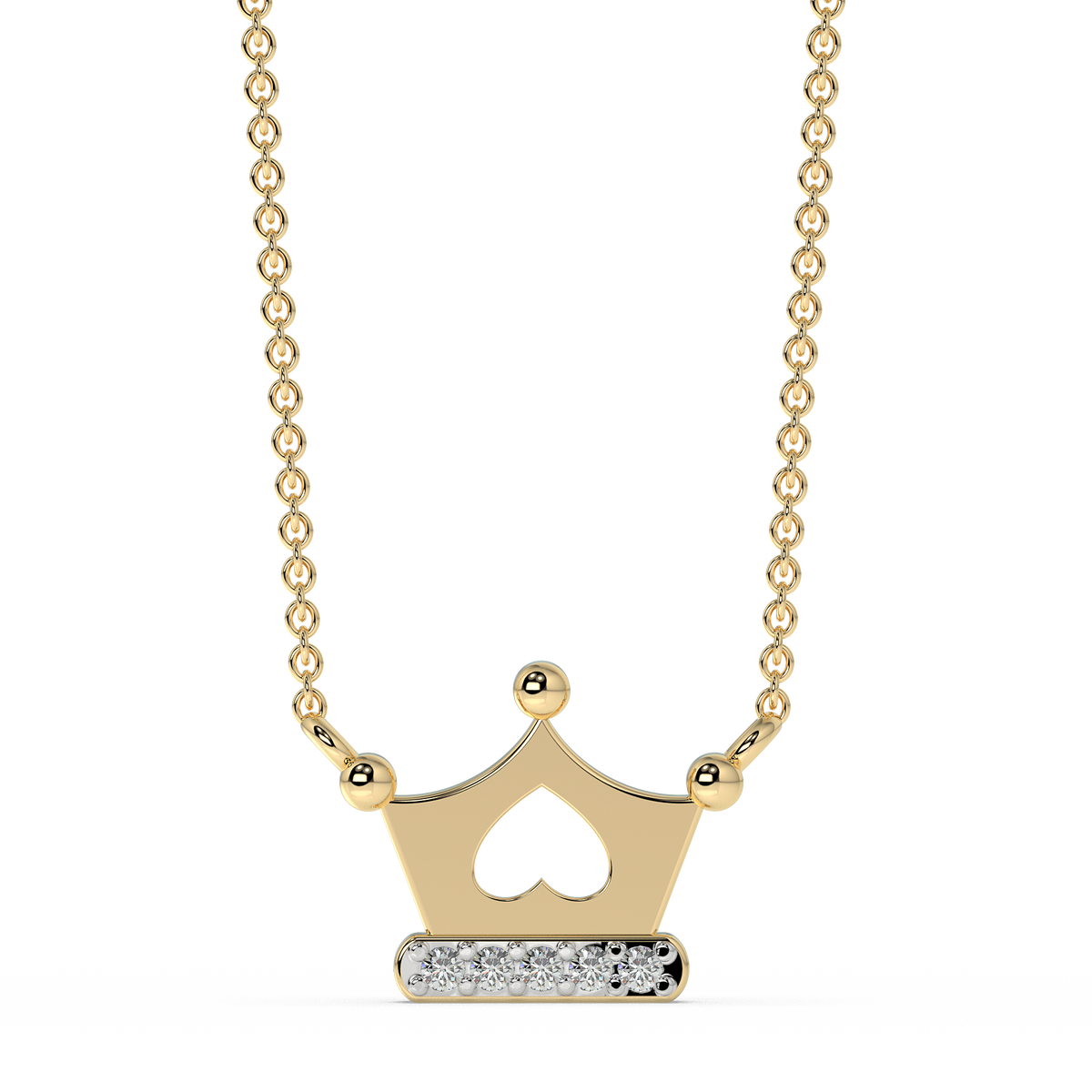 9K Gold Saira Pendant