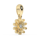 9K Gold Topaz Pendant