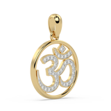 9K Gold Onyx Pendant