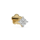 9K Gold Rosabel Nose Pin