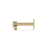 9K Gold Quenby Nose Pin