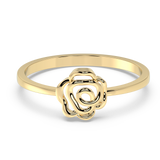 9K Gold Marguerite Ring