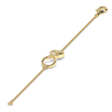 9K Gold Amethyst Bracelet