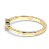 9K Gold Magnolia Ring