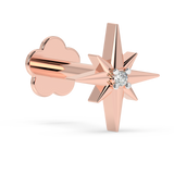 9K Gold Primavera Nose Pin