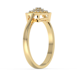 9K Gold Poppy Ring