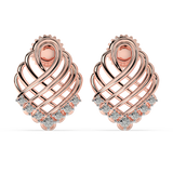 9K Gold Opaline Earrings